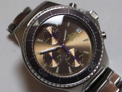 Rare Stussy Tour Master Tourmaster Watch Gold Limited Edition Made