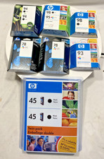 Lot of 9 HP Inkjet Cartridges 's 45 78 94 95 98 93 - NEW SEALED EXPIRED