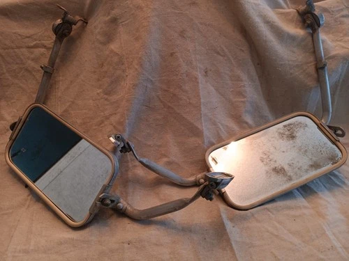 1970s-1980s Vintage Towing Mirrors Set Ford Chevy Dodge Truck Period Correct