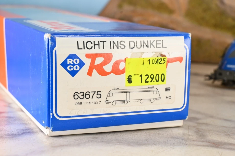 Roco 63675 H0 Br. 1116 100-7 E-Lok Taurus "30J. Licht ins Dunkel" ÖBB DSS (I260) - Bild 3 von 4