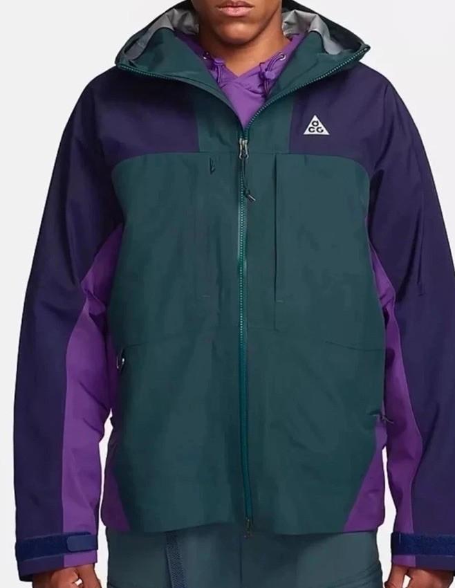 Men Nike ACG Storm Fit GTX Misery Ridge Deep Jungle Purple Ink DQ5771-328 Size M