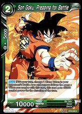 Goku, Prepping for Battle BT8-046 Malicious Machinations NM Dragon Ball Super