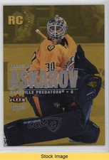 2023 Fleer Ultra Rookies Gold Patterned Foilboard Yaroslav Askarov #205 READ 0he