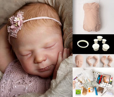 Realborn  Rebekah Sleeping 19" Reborn Doll Kit Complete Beginners Kit Starter