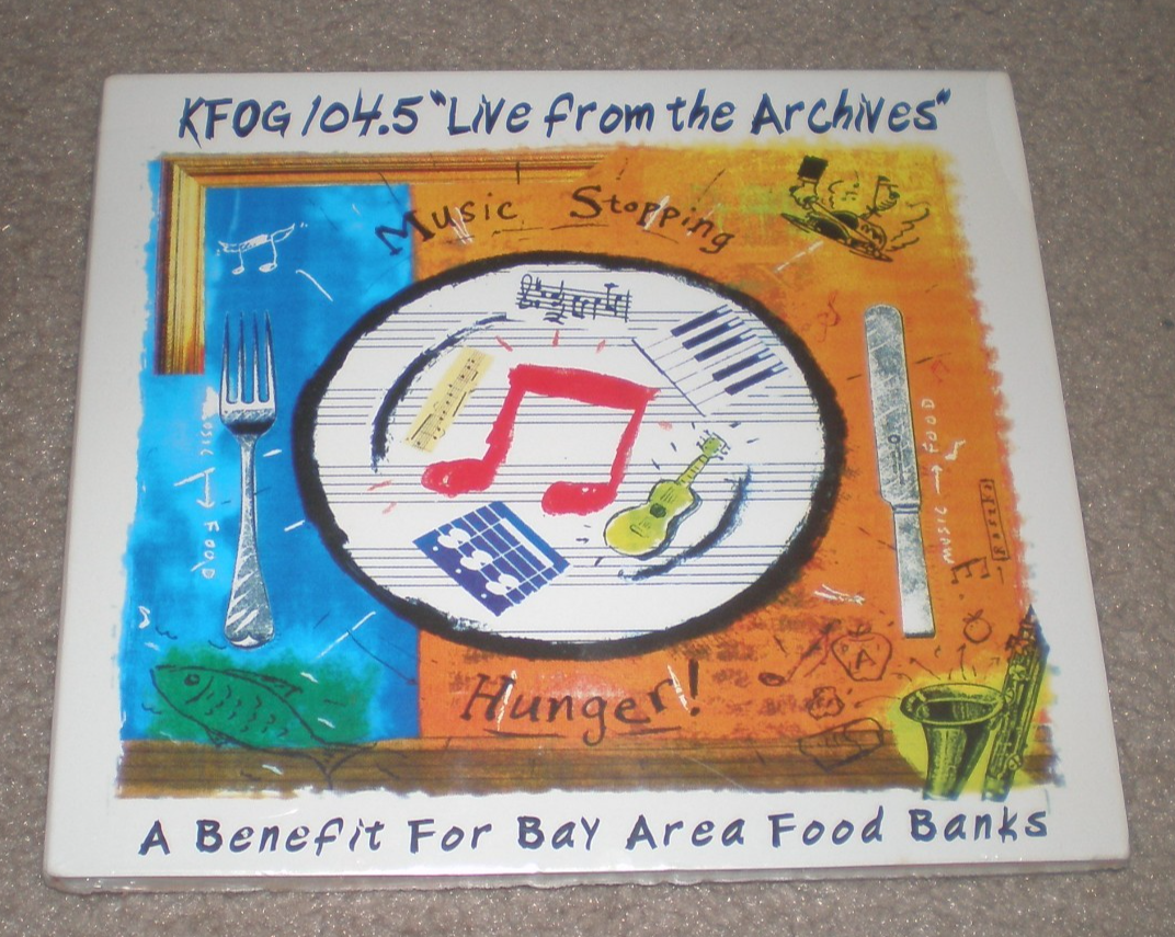 KFOG Live From The Archives 1 CD Very FIRST Release Volume One 