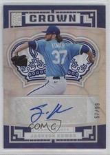 2022 Panini Capstone Crown Holo Silver 57/99 Jackson Kowar #C-JK Auto 0ud4