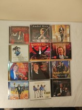 Andre Rieu CD/DVD Lot OF 12 Classical Orchestra--VERY GOOD