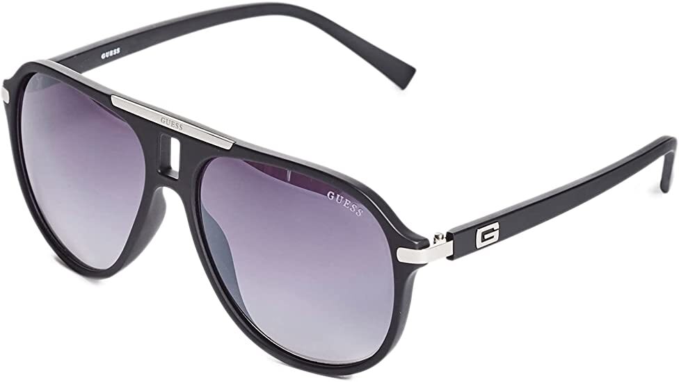 Guess GF5056 90X Blue Plastic Round Aviator Sunglasses Frame 59-15-140 LP