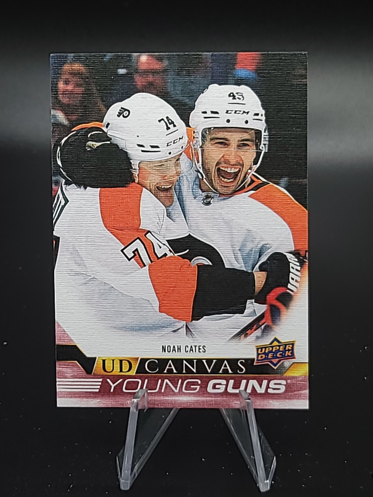 NOAH CATES 2022-23 UD Series 1 Hockey Young Guns Canvas C95 FLYERS!!