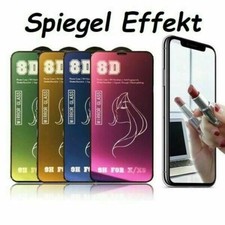 iPhone 14 13 12 11 Pro Max Mini Plus Panzerfolie Spiegel Glas Schutzglas Mirror