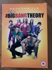 The Big Bang Theory: Seasons 1-5 DVD (2012) Boxset