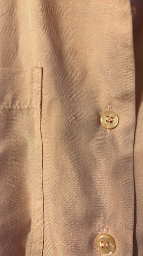 Vintage Casual Corner Light Pink Long Sleeve Button Down Blouse Medium - Picture 5 of 5
