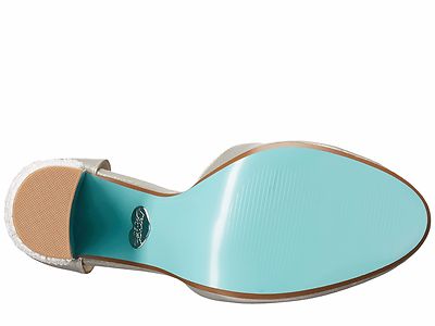 ★Betsey Johnson★韓流アイドル愛着品★PAM★フラット NEW BLUE BY BETSEY JOHNSON Sz8US SYBIL BEADED HEEL SANDAL