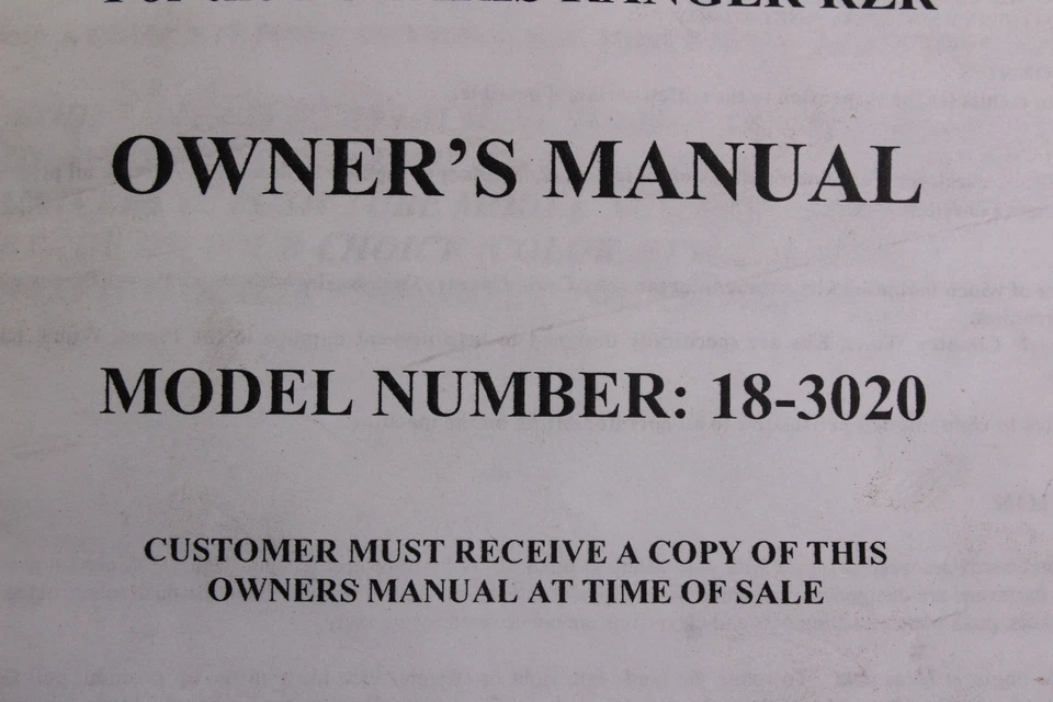 2007-09 POLARIS RZR 800 CYCLE COUNTRY PLOW BLADE MOUNT HARDWARE KIT NOS 18-3020 - Image 3 of 4