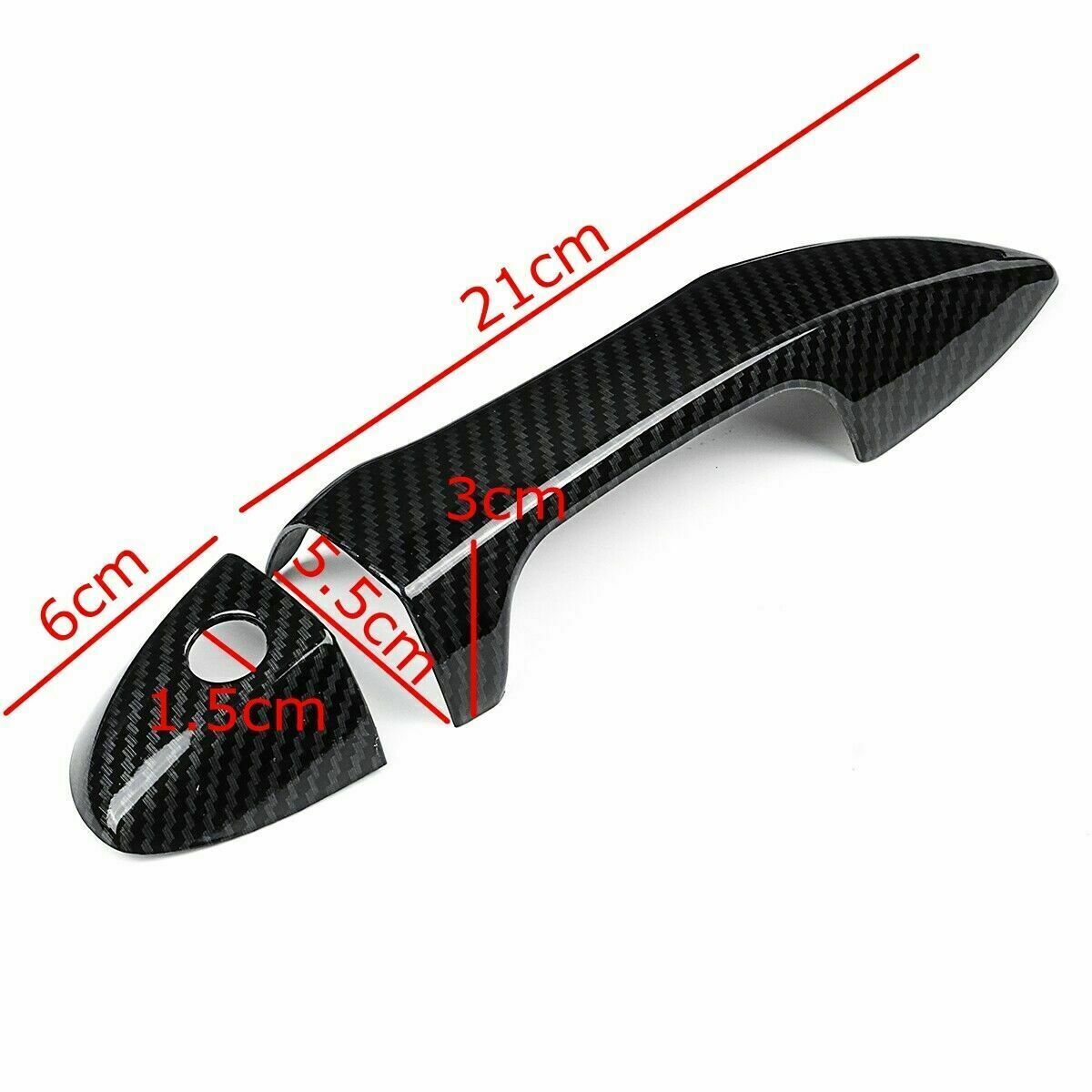 For Toyota Corolla Cross LE XLE 2022 Carbon Car Sde Door Rear Vew - Foto 7