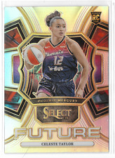 2024 Select WNBA Future Silver Prizm #24 Celeste Taylor RC Phoenix Mercury