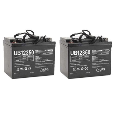 UPG UB12350 12V 35AH Internal Thread Replaces Kinetik HC800 - 2 Pack