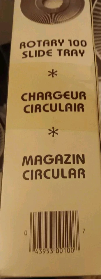 Vintage Yankee Rotary Slide Tray Holds 100 2 x 2 Slides 5 Total  1 Is KEYSTONE  - Image 4 of 4