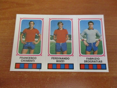 PANINI CHIMENTI-SKETCHES-DEOGRATIAS Footballers Figure No.447 -NEW- 1978-'79
