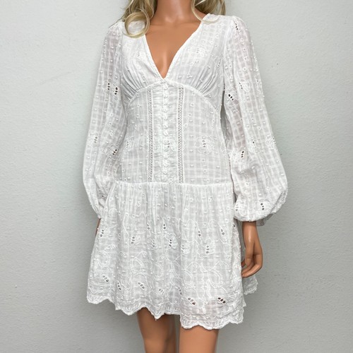 zara white v neck dress