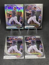 Bobby Bradley 4 RC Lot 2020 Prizm Rookie #39. 3x Base, 1x Silver SP Guardians