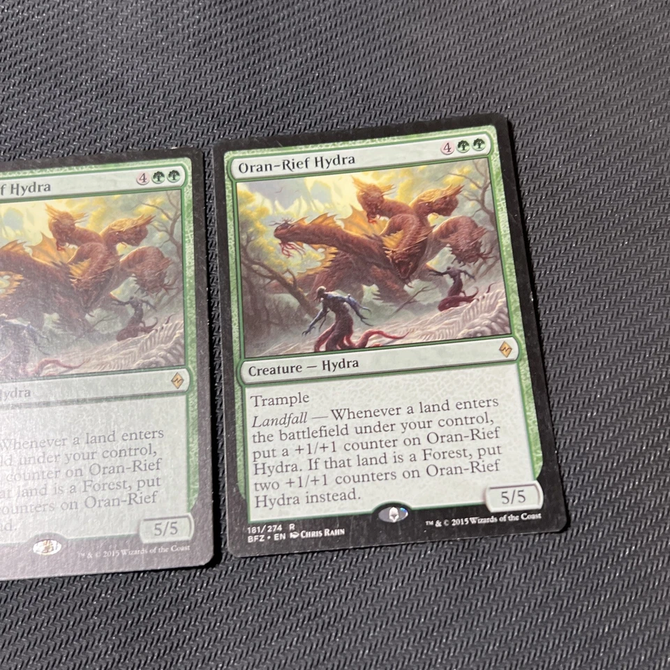 Oran-Rief Hydra Magic The Gathering Mtg Rare Battle for Zendikar Card 2 - Image 3 of 4