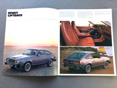 1979 AMC American Motors 24-page Car Sales Brochure - Pacer AMX