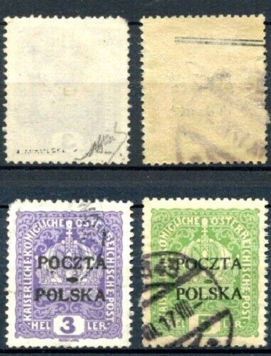 POLAND Sc 41 to 42 SIGNE USED FVF - Afbeelding 1 van 1