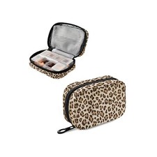 Tarity Leopard Pill Box 7 Day Pill Organizer, Weekly Pill Case with... Fast Ship