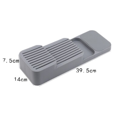 Grau Besteck Aufbewahrung/Halter Umweltfreundlich Universal Messer