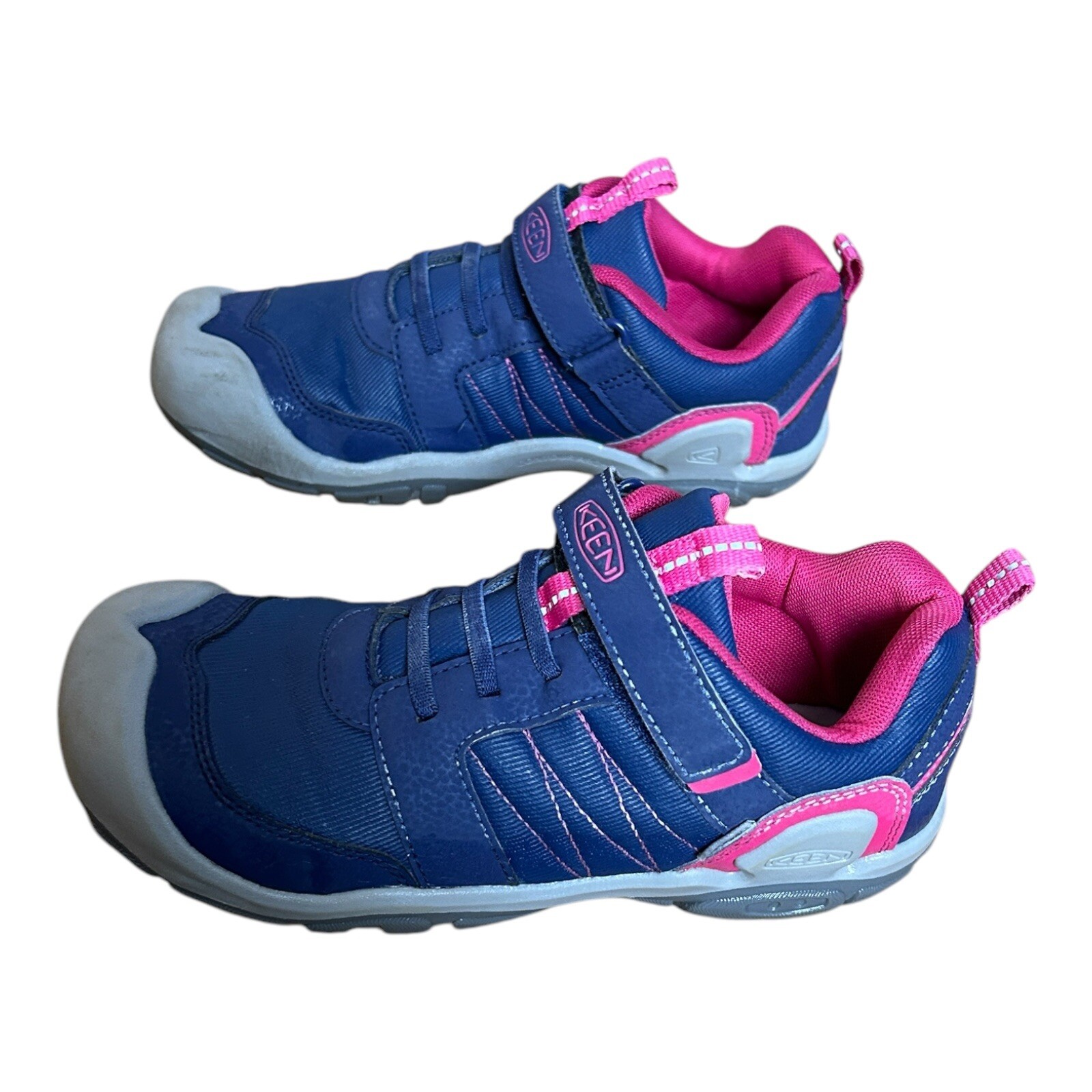 Scarpe sneakers KEEN Knotch Peak 4 grandi ragazza blu rosa chiusura adattiva punta a brugola