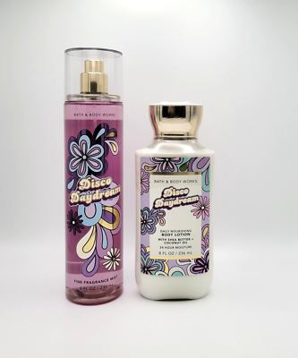 Bath Body Works Disco Daydream Body Mist Body Lotion fl oz New Set of 