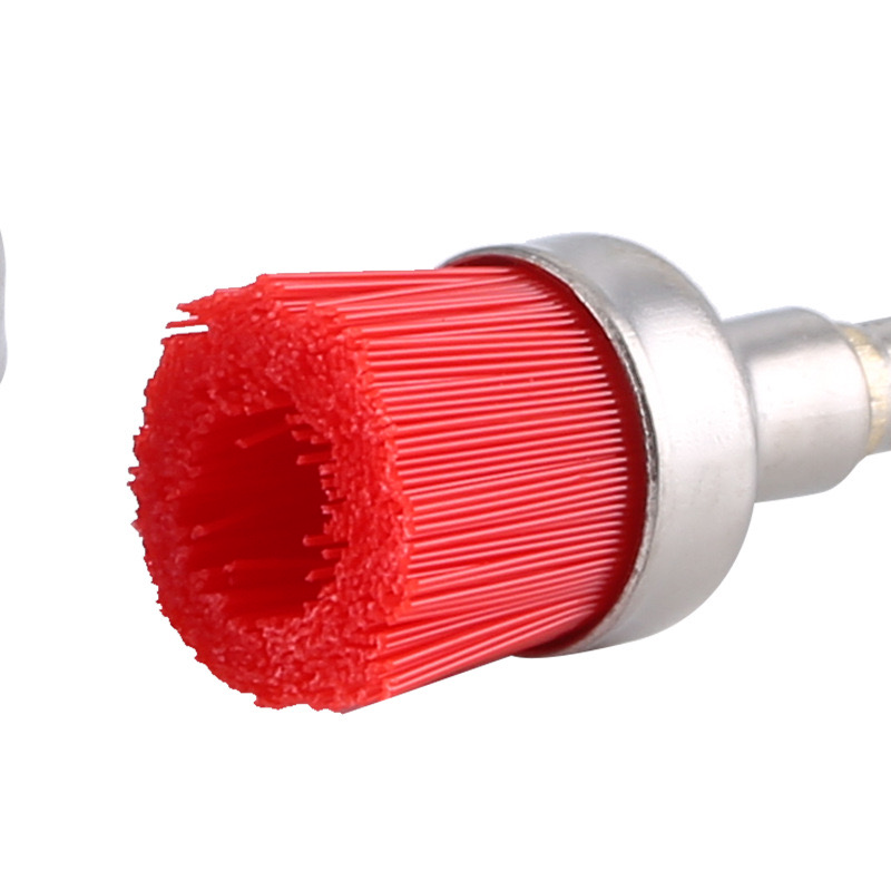 Brosse Polissoire Dentaire Professionnelle - Bol Nylon à Clip, Blanc, Neuve