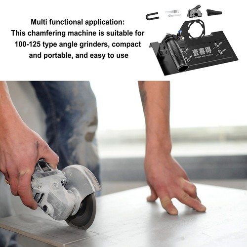 45 Degree Tile Chamfering Tool Tile Cutter Tool Angle Grinder Attachment - Picture 8 of 12