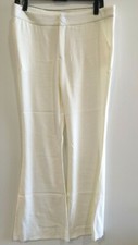SEVEN 7  COCO DRESS PANT SZ L WHITE 