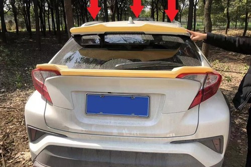 Toyota CHR 2016-2023 ALERÓN TRASERO ALERÓN DE TECHO SPOILER TUNING SOBMART ABS - Foto 4 di 10