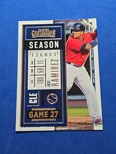 2020 Jose Ramirez Panini Contenders Season Ticket #96