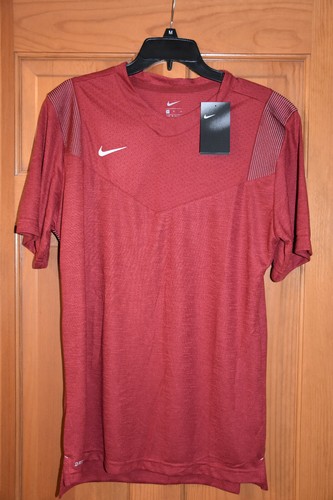New Nike T-Shirt Red DRI-FIT Men's 