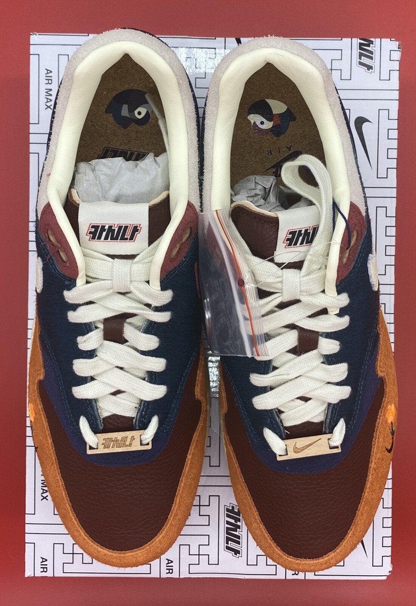 Nike x Kasina Air Max 1 SP Won-Ang Orange Size 10.5 11 11.5 13