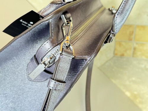 *NEU* ~ KATE SPADE New York ~ "MADISON" KANDIERTE BLUMEN ~ BLAU ~ SCHULRANZEN $ 429 - Bild 13 von 13