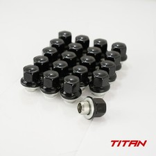 20 x 1/2 UNF Flachsitz Radmuttern passend für Jaguar XJ Serie X300 Original Legierungen