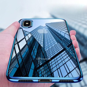 For-iPhone-X-8-7-6S-Plus-Case-Electroplate-Silicone-Ultra-Slim-Clear-Soft-Cover