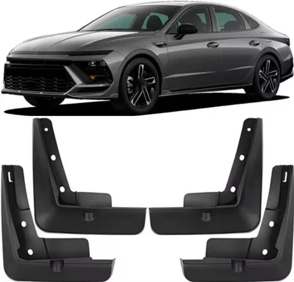 2024-2025 Hyundai Sonata N Line Custom Molded Mud Flaps Splash Guards