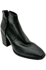 Vionic Women's Regan Ankle Bootie Black Leather