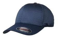 Big Size 2XL Navy Pro-Mesh FlexFit® Baseball Cap  BIGHEADCAPS