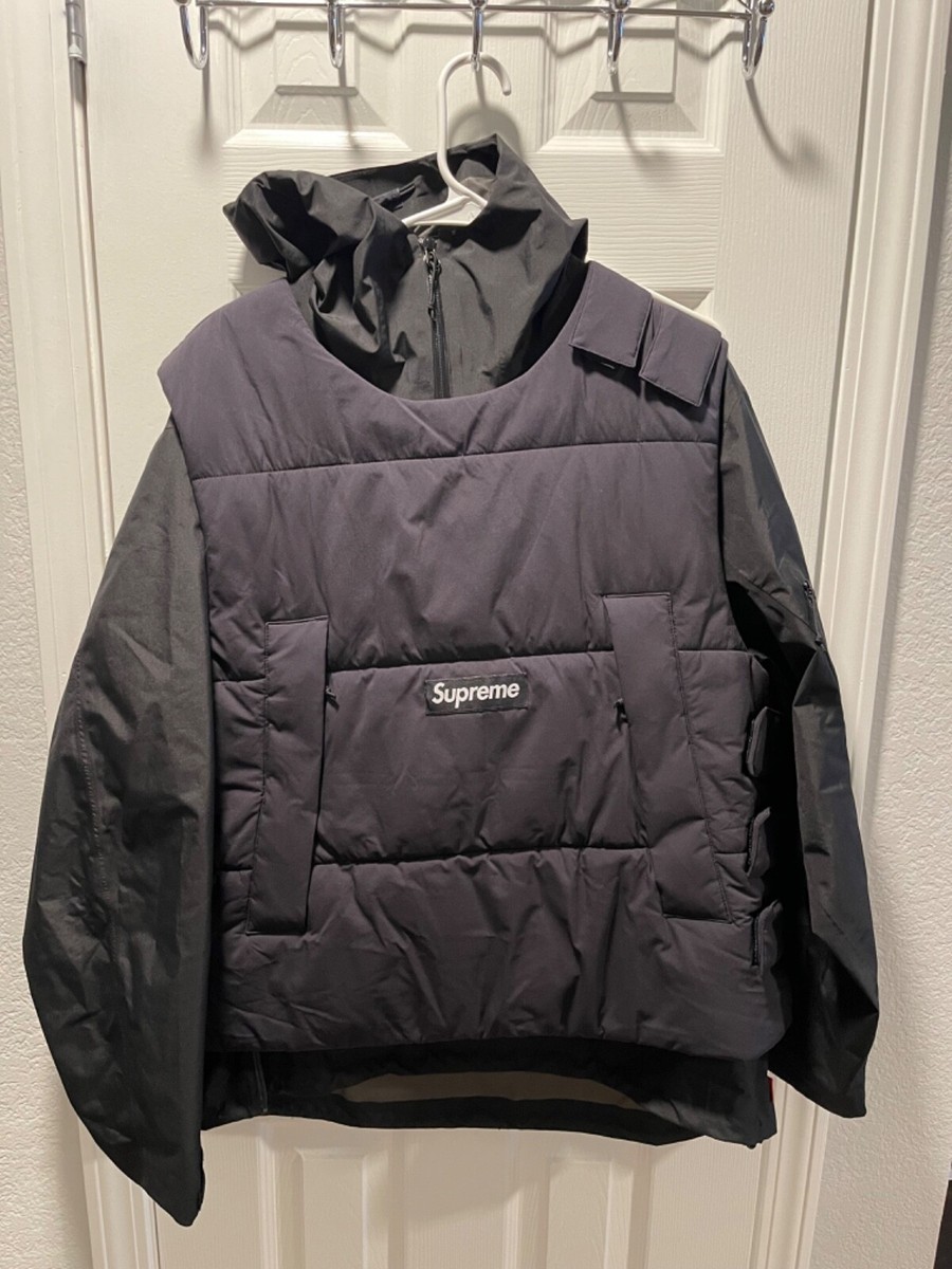 Supreme 2-in-1 GORE-TEX Shell + WINDSTOPPER Vest Black FW22 Supreme 2-in-1 GORE-TEX Shell + WINDSTOPPER Vest Black FW22