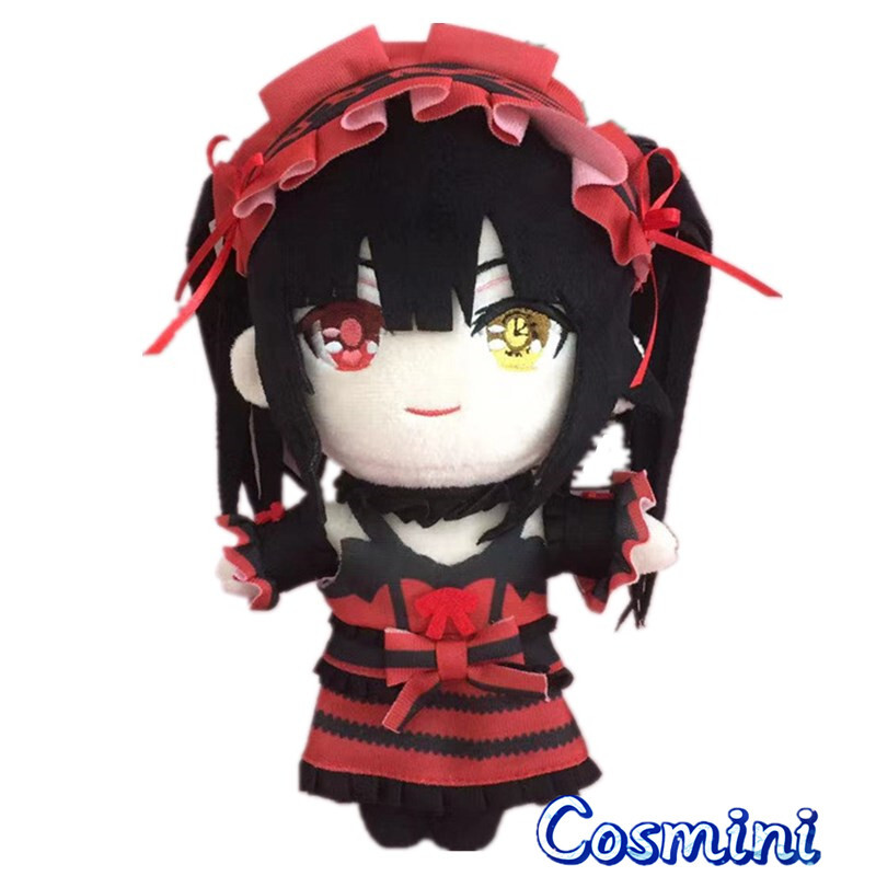 20cm DATE A LIVE Tokisaki Kurumi Plush Doll Stuffed Pillow