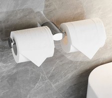 Brass Double Side Toilet Roll Holder Bathroom Tissue Paper Holders Wall Mounted