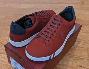 bally red sneakers
