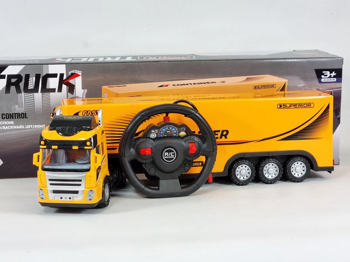 Radio controlled truck and trailer discount